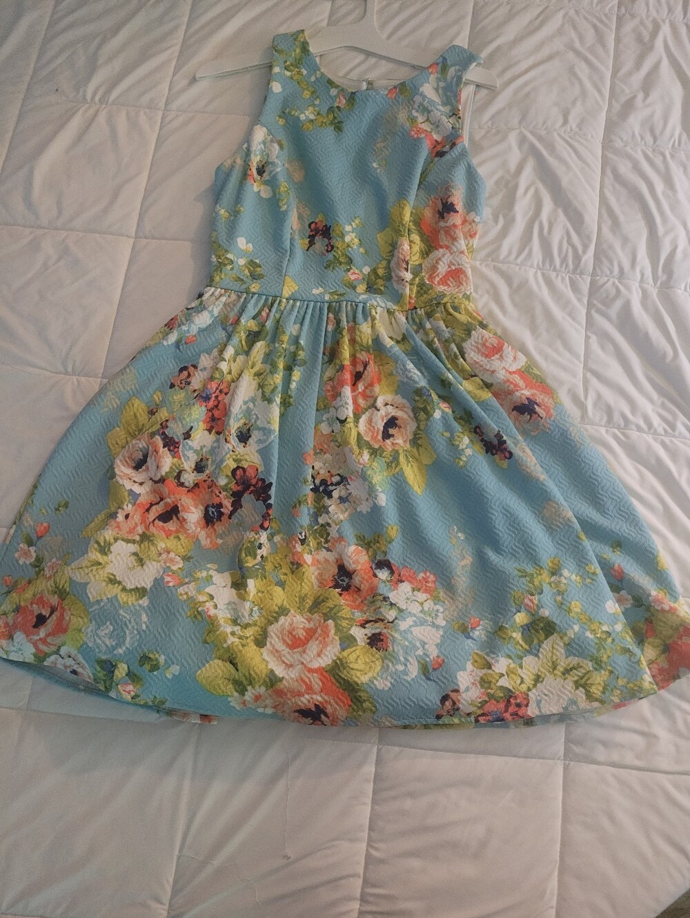 Emerald Sundae Youth Floral Dress